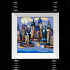 In The Moonlight - Original - SOLD by artist Rozanne Bell - Wyecliffe Galleries