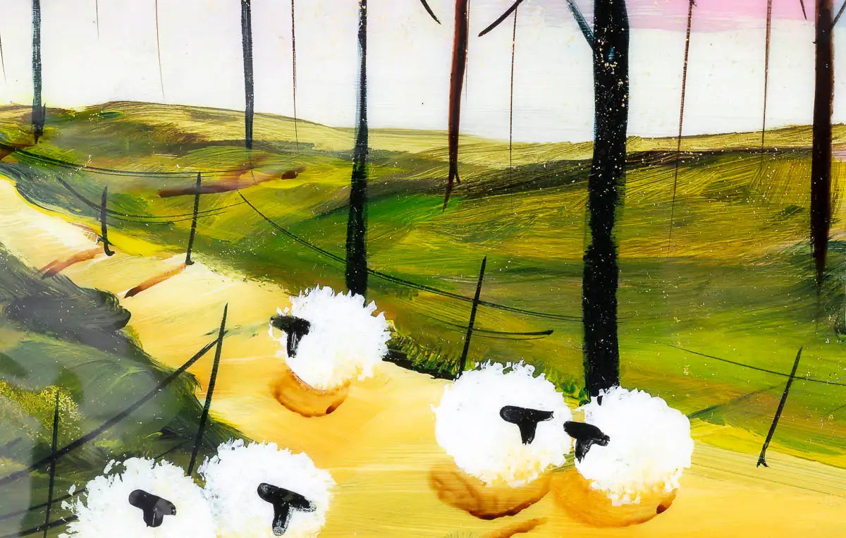 Into The Forest - Original - SOLD by artist Rozanne Bell - Wyecliffe Galleries