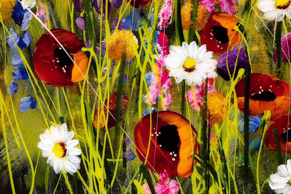 Into the Sunset - Original - SOLD by artist Rozanne Bell - Wyecliffe Galleries