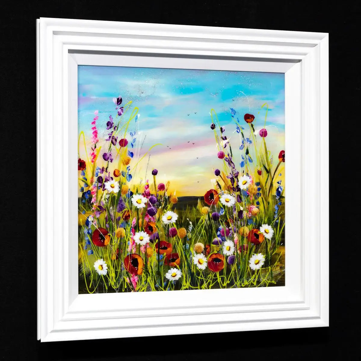 Into the Sunset - Original - SOLD by artist Rozanne Bell - Wyecliffe Galleries