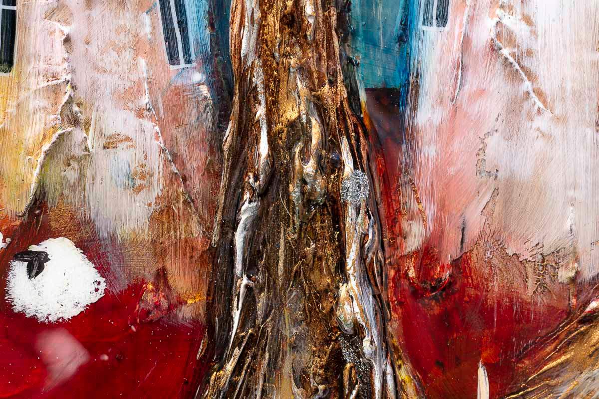 Into the Woods - Original - SOLD by artist Rozanne Bell - Wyecliffe Galleries