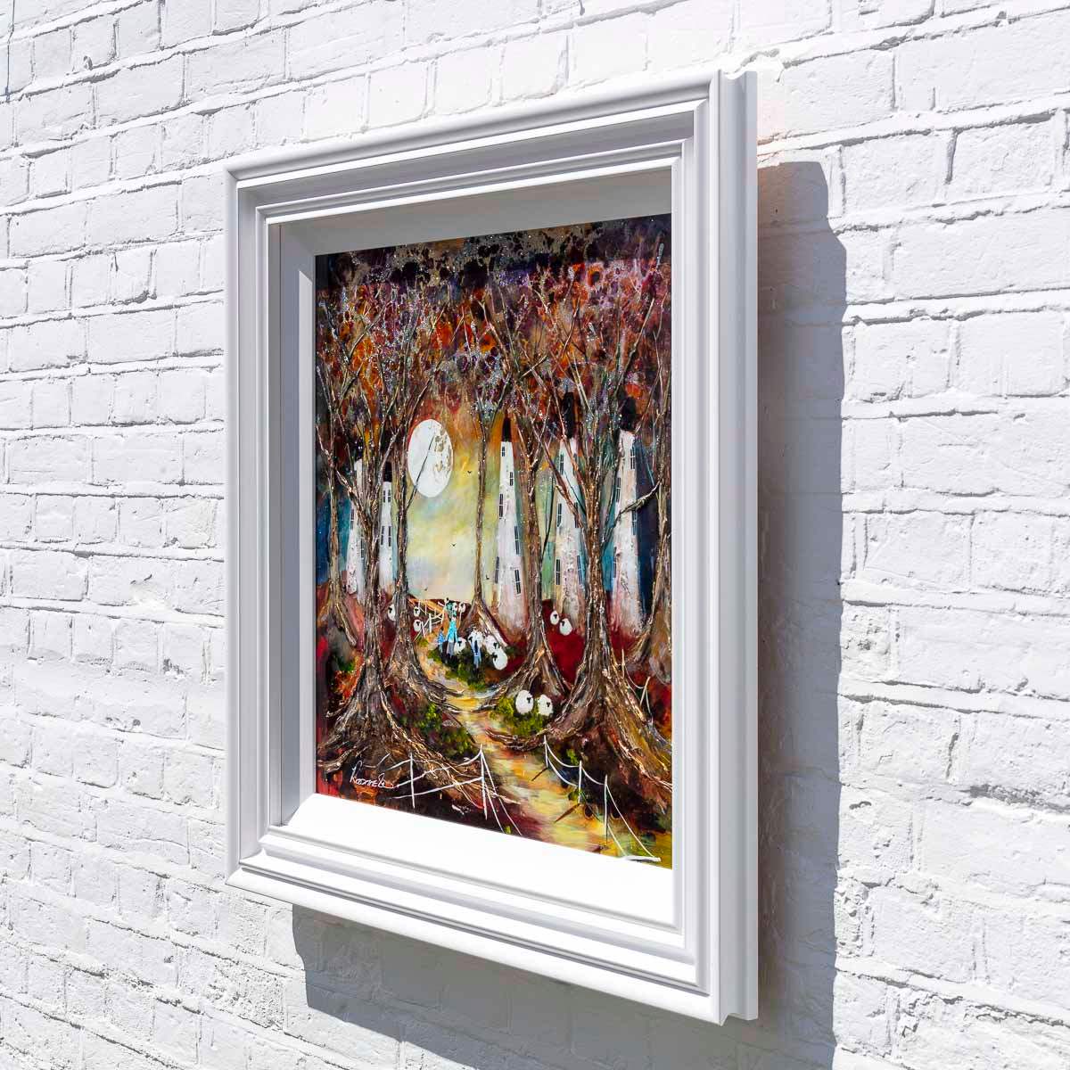 Into the Woods - Original - SOLD by artist Rozanne Bell - Wyecliffe Galleries