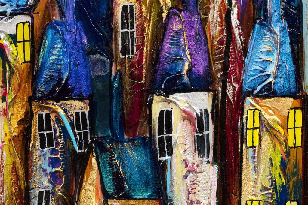 Iridescent Dreams - Original - SOLD by artist Rozanne Bell - Wyecliffe Galleries