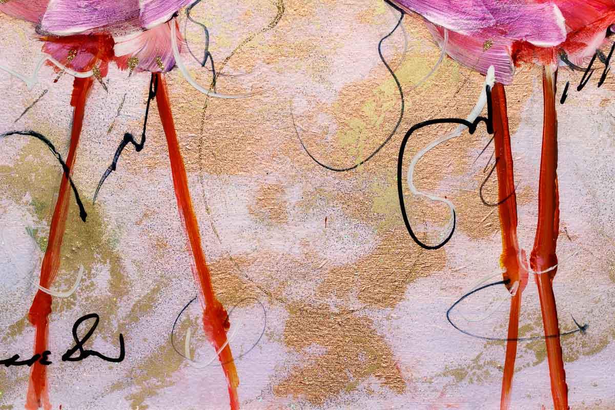 It's Just the Two of Us - Original - SOLD by artist Rozanne Bell - Wyecliffe Galleries