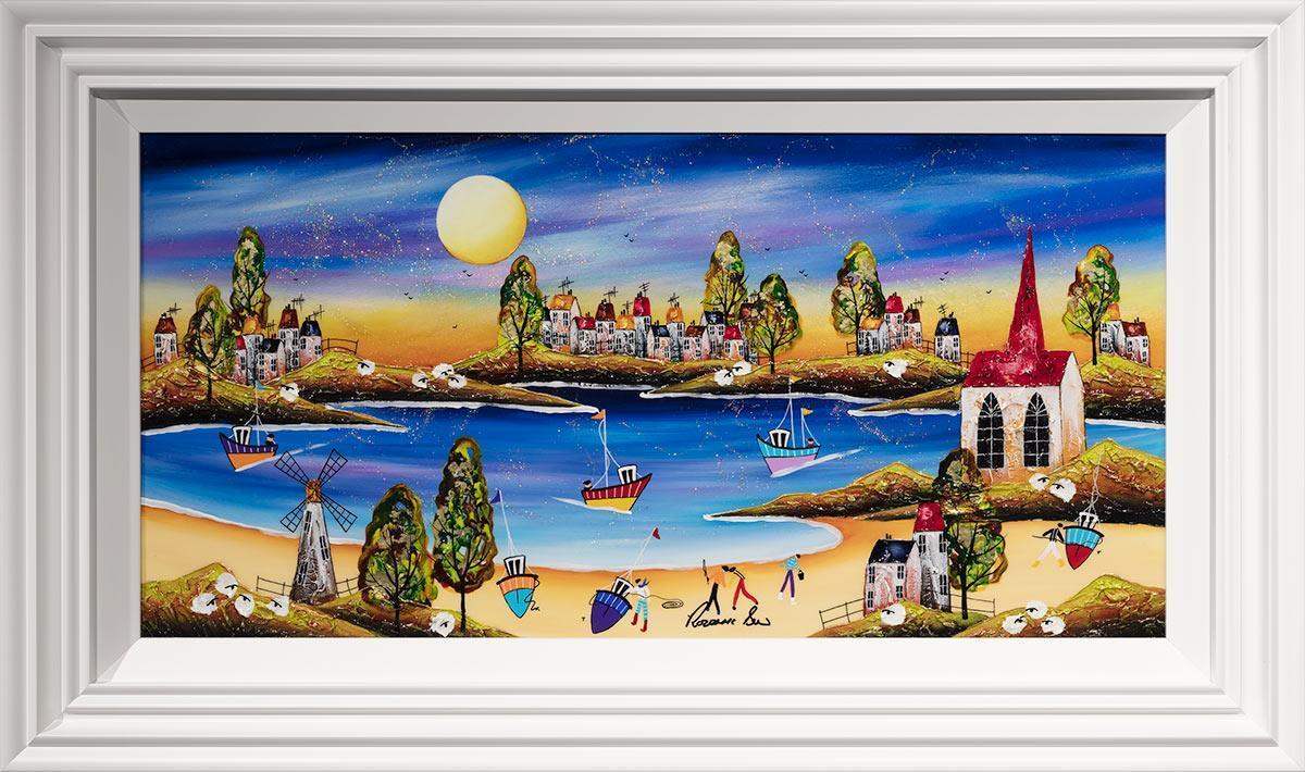 It's Summer Again - SOLD by artist Rozanne Bell - Wyecliffe Galleries