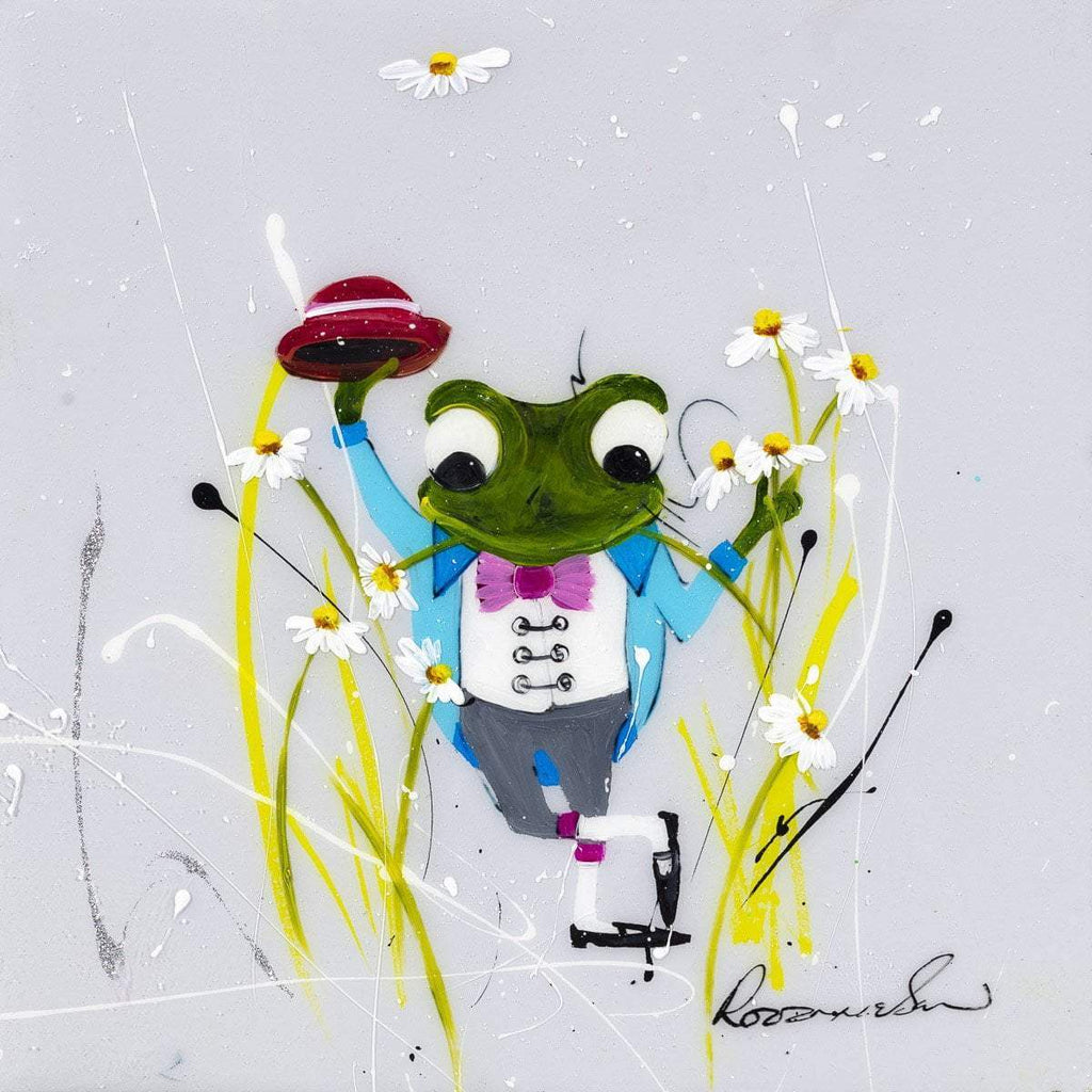 It Takes all Sorts to Make a World - Original Set of 4 by artist Rozanne Bell - Wyecliffe Galleries