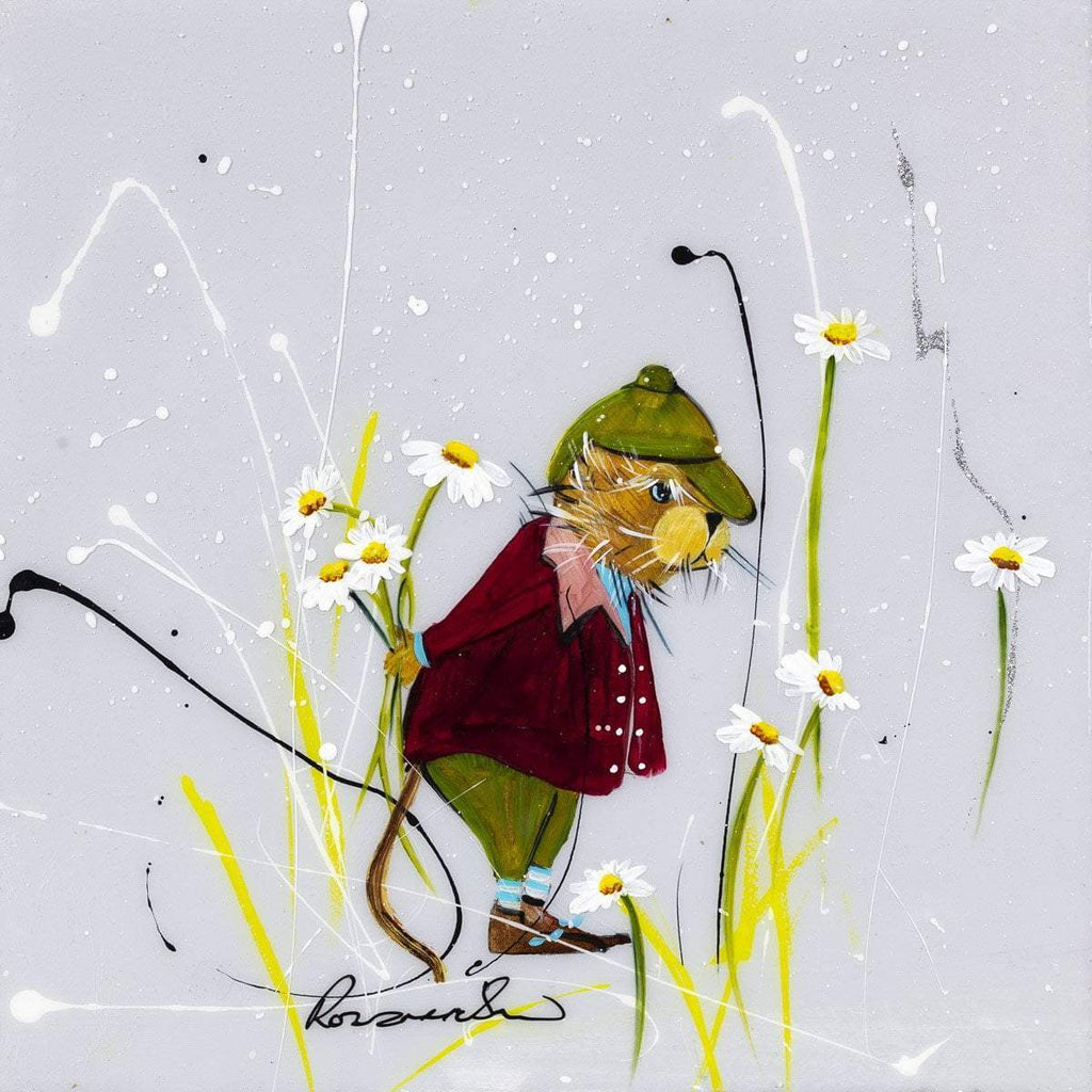 It Takes all Sorts to Make a World - Original Set of 4 by artist Rozanne Bell - Wyecliffe Galleries