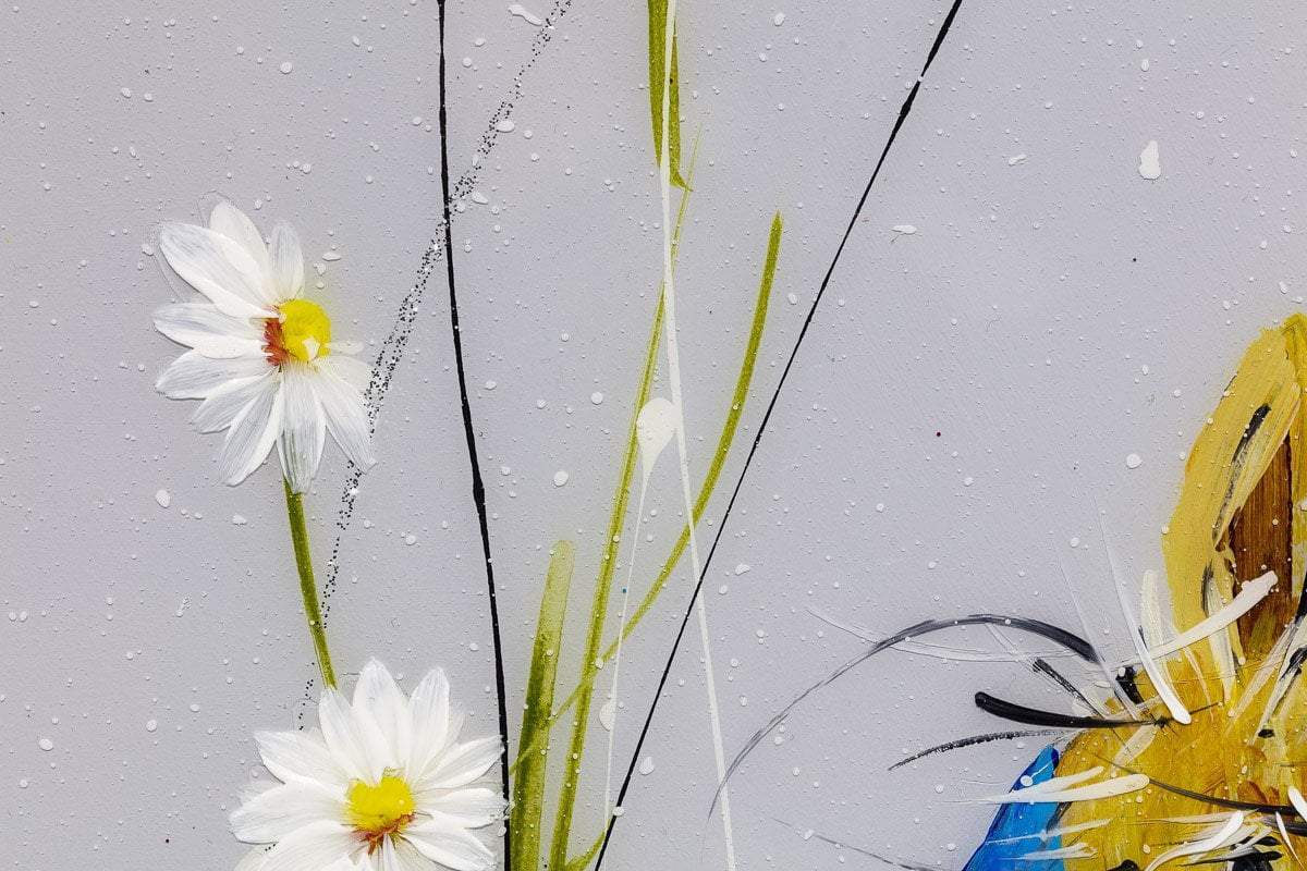 Jemima Puddle Duck & Peter Rabbit - Original - SOLD by artist Rozanne Bell - Wyecliffe Galleries