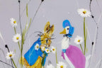 Jemima Puddle Duck & Peter Rabbit - Original - SOLD by artist Rozanne Bell - Wyecliffe Galleries