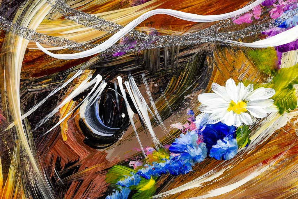 Julia - Original - SOLD by artist Rozanne Bell - Wyecliffe Galleries