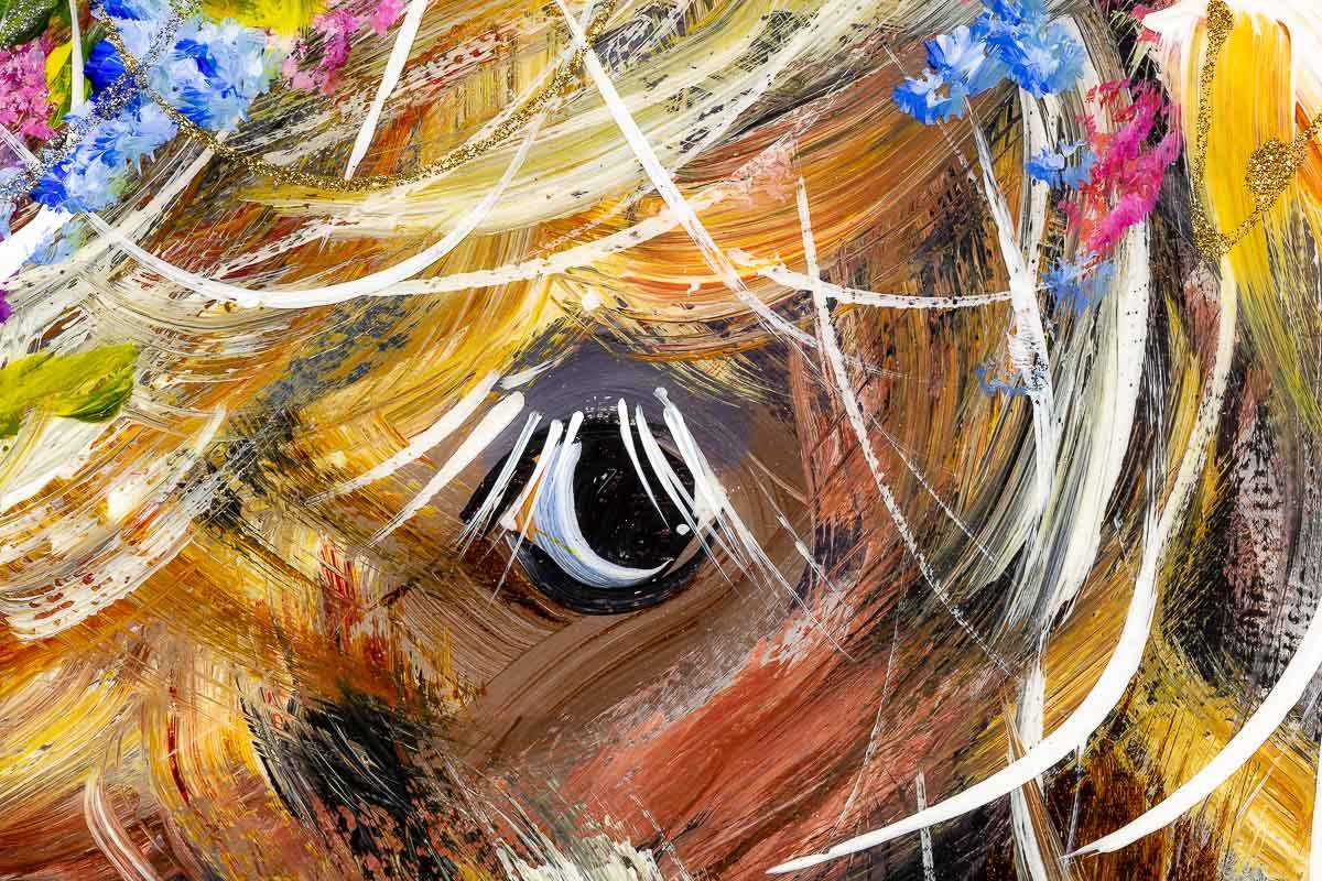 Julia - Original - SOLD by artist Rozanne Bell - Wyecliffe Galleries