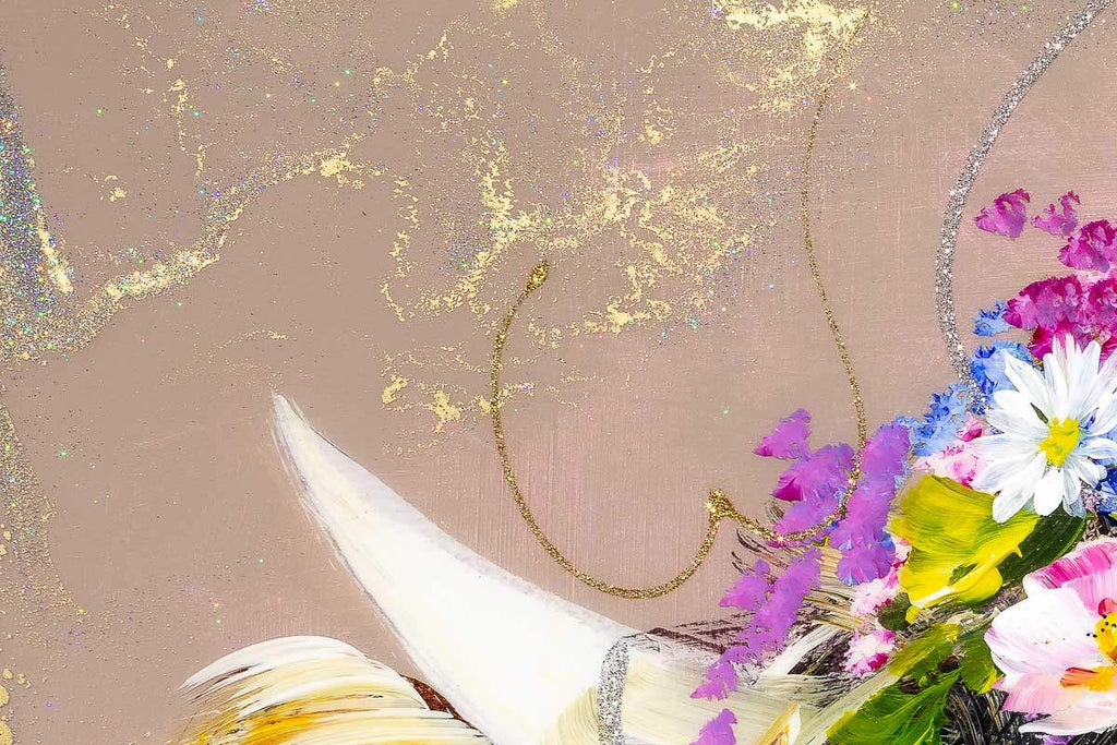 Julia - Original - SOLD by artist Rozanne Bell - Wyecliffe Galleries