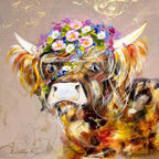 Julia - Original - SOLD by artist Rozanne Bell - Wyecliffe Galleries