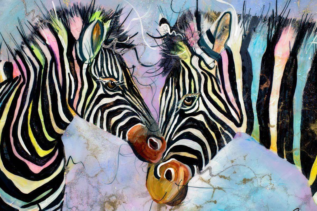 Just Like You - Original - SOLD by artist Rozanne Bell - Wyecliffe Galleries