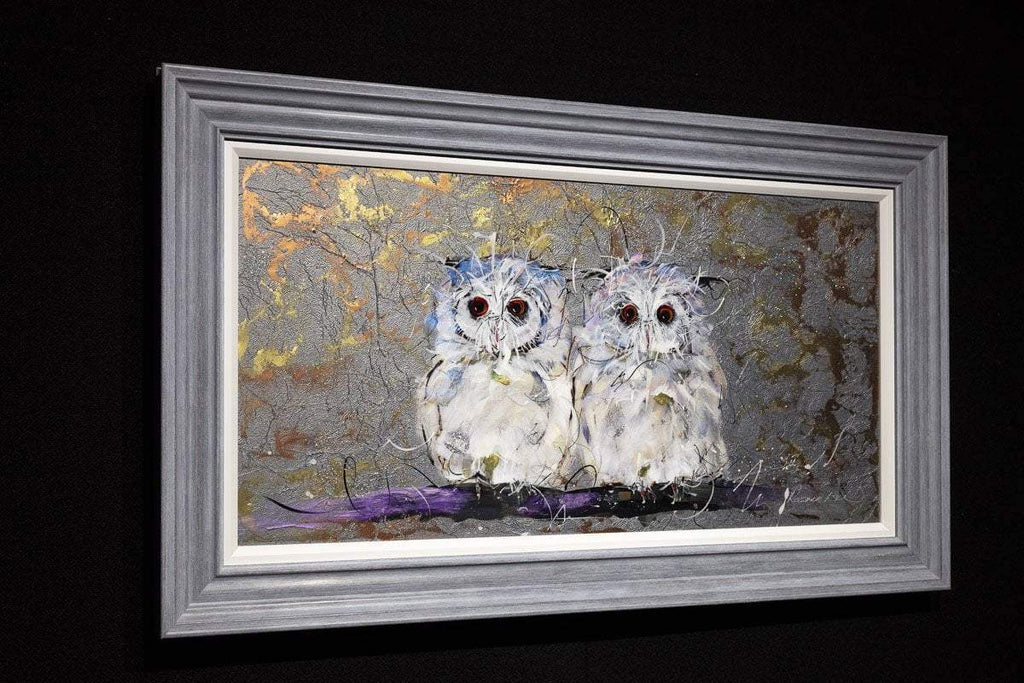 Just the Two of Us - Original - SOLD by artist Rozanne Bell - Wyecliffe Galleries