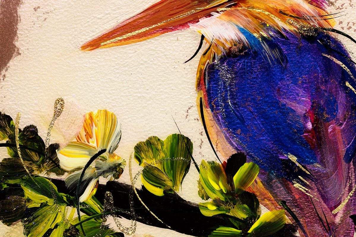 Kali - Original -SOLD by artist Rozanne Bell - Wyecliffe Galleries