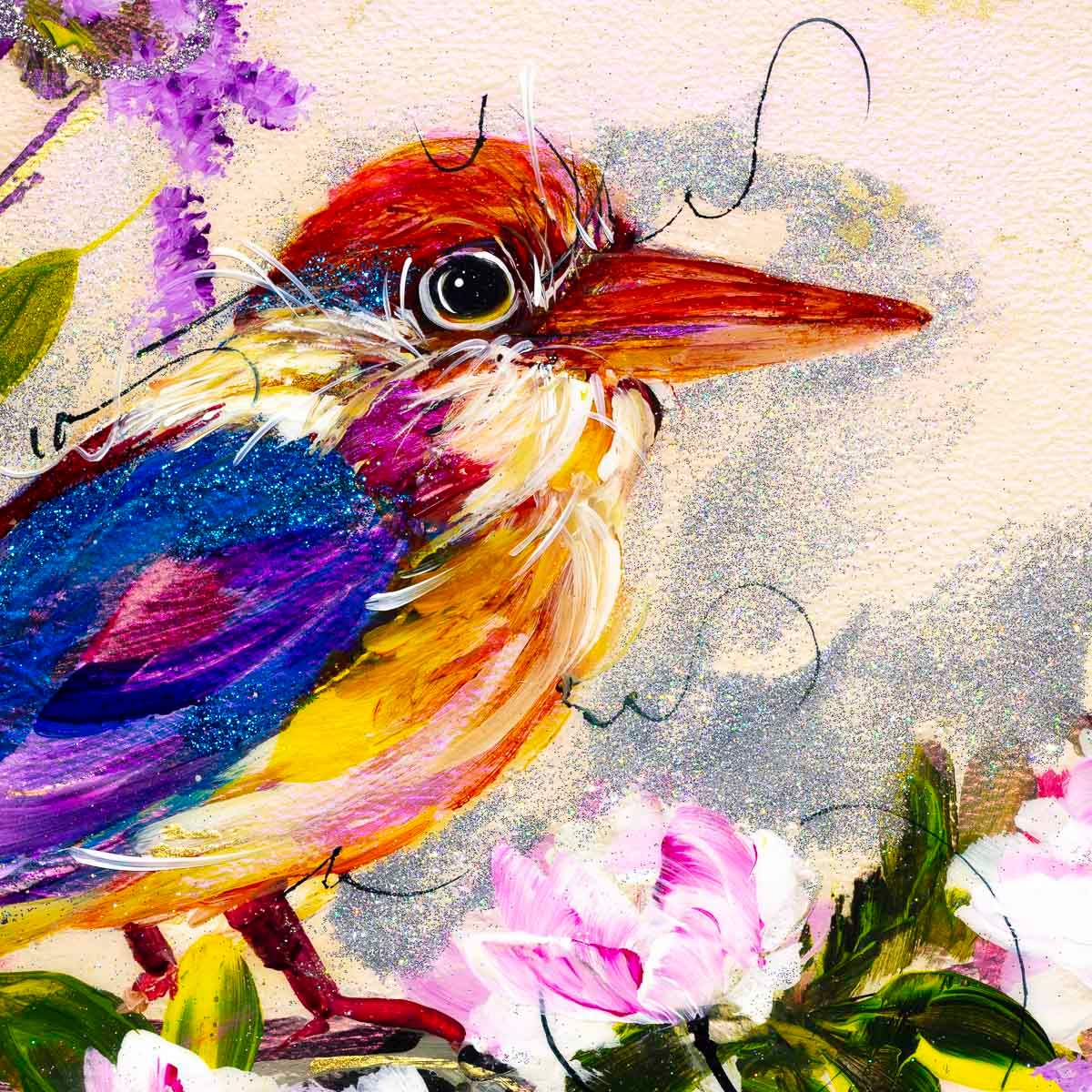 Colours of Nature - Original - SOLD by artist Rozanne Bell - Wyecliffe Galleries