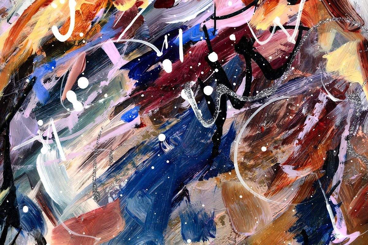 Kittenish - Original - SOLD by artist Rozanne Bell - Wyecliffe Galleries