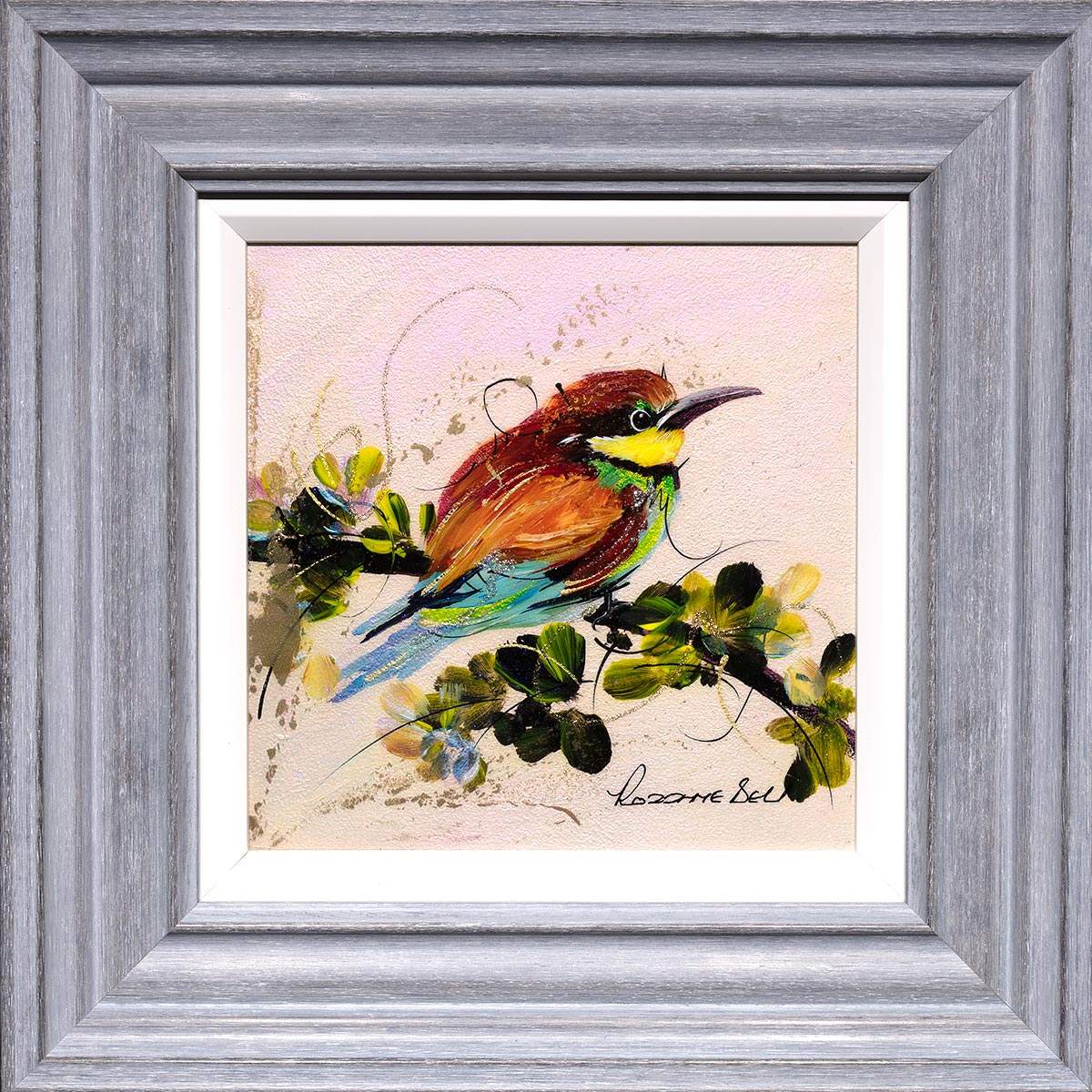 Kyle - Original - SOLD by artist Rozanne Bell - Wyecliffe Galleries