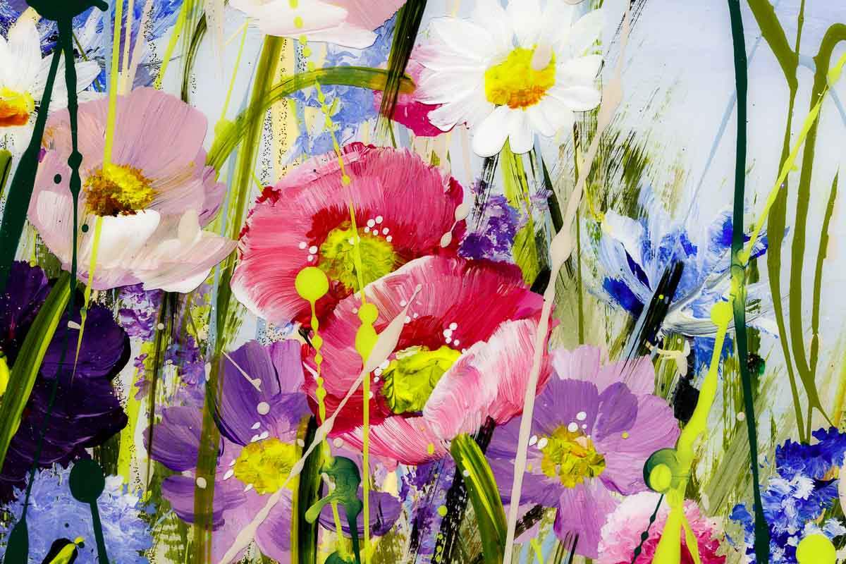 Lakeside View - Original - SOLD by artist Rozanne Bell - Wyecliffe Galleries