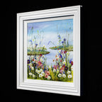 Lakeside View - Original - SOLD by artist Rozanne Bell - Wyecliffe Galleries