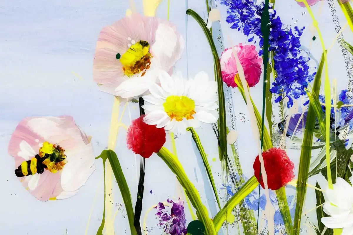 Lakeside View - Original - SOLD by artist Rozanne Bell - Wyecliffe Galleries