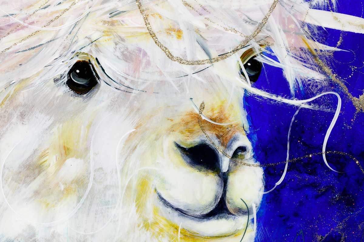 Lana and Lacey - Original - SOLD by artist Rozanne Bell - Wyecliffe Galleries