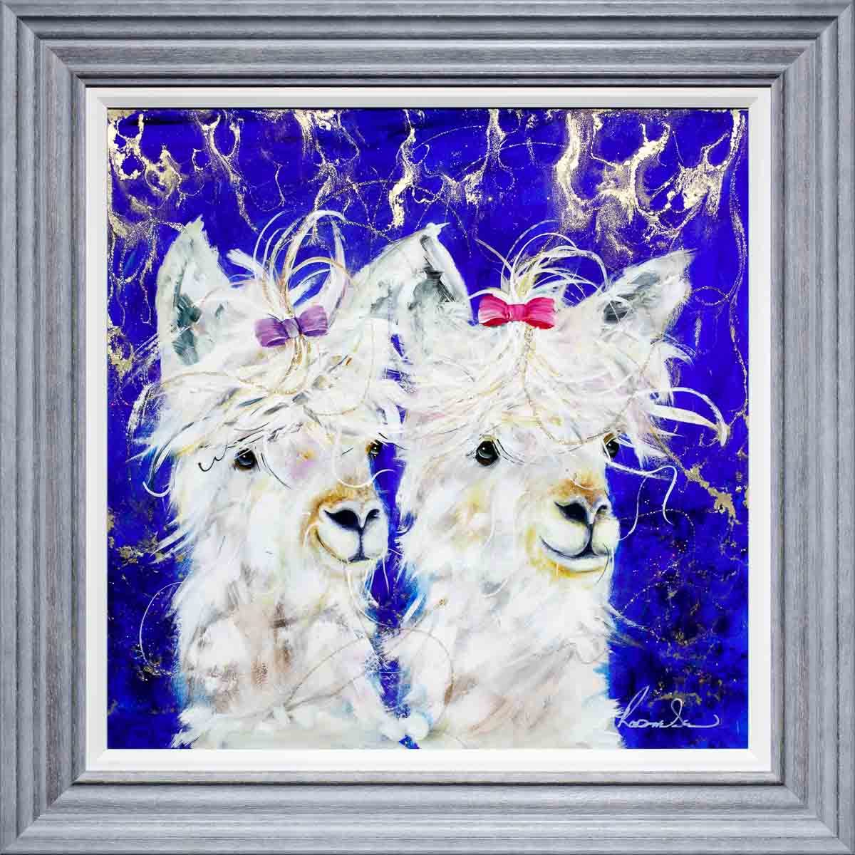 Lana and Lacey - Original Rozanne Bell Framed