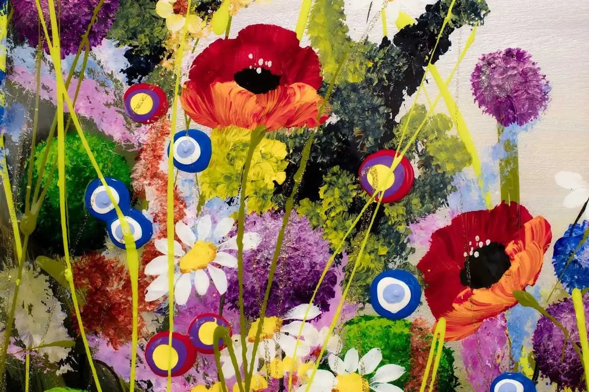 Land of Plenty - SOLD by artist Rozanne Bell - Wyecliffe Galleries