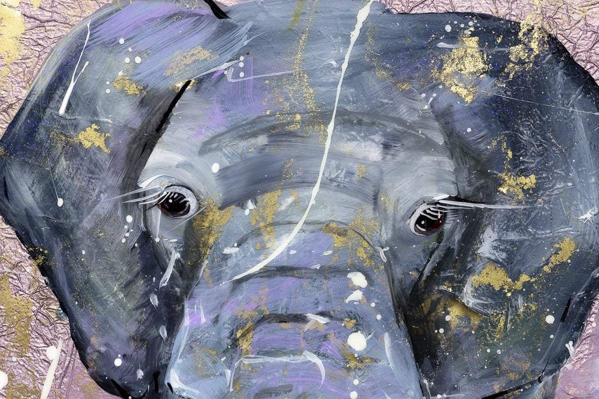 Larry - Original - SOLD by artist Rozanne Bell - Wyecliffe Galleries