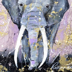 Larry - Original - SOLD by artist Rozanne Bell - Wyecliffe Galleries