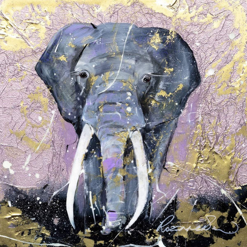 Larry - Original - SOLD by artist Rozanne Bell - Wyecliffe Galleries