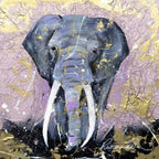 Larry - Original - SOLD by artist Rozanne Bell - Wyecliffe Galleries