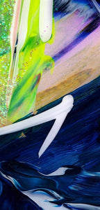 Late Night Racing - Original - SOLD by artist Rozanne Bell - Wyecliffe Galleries