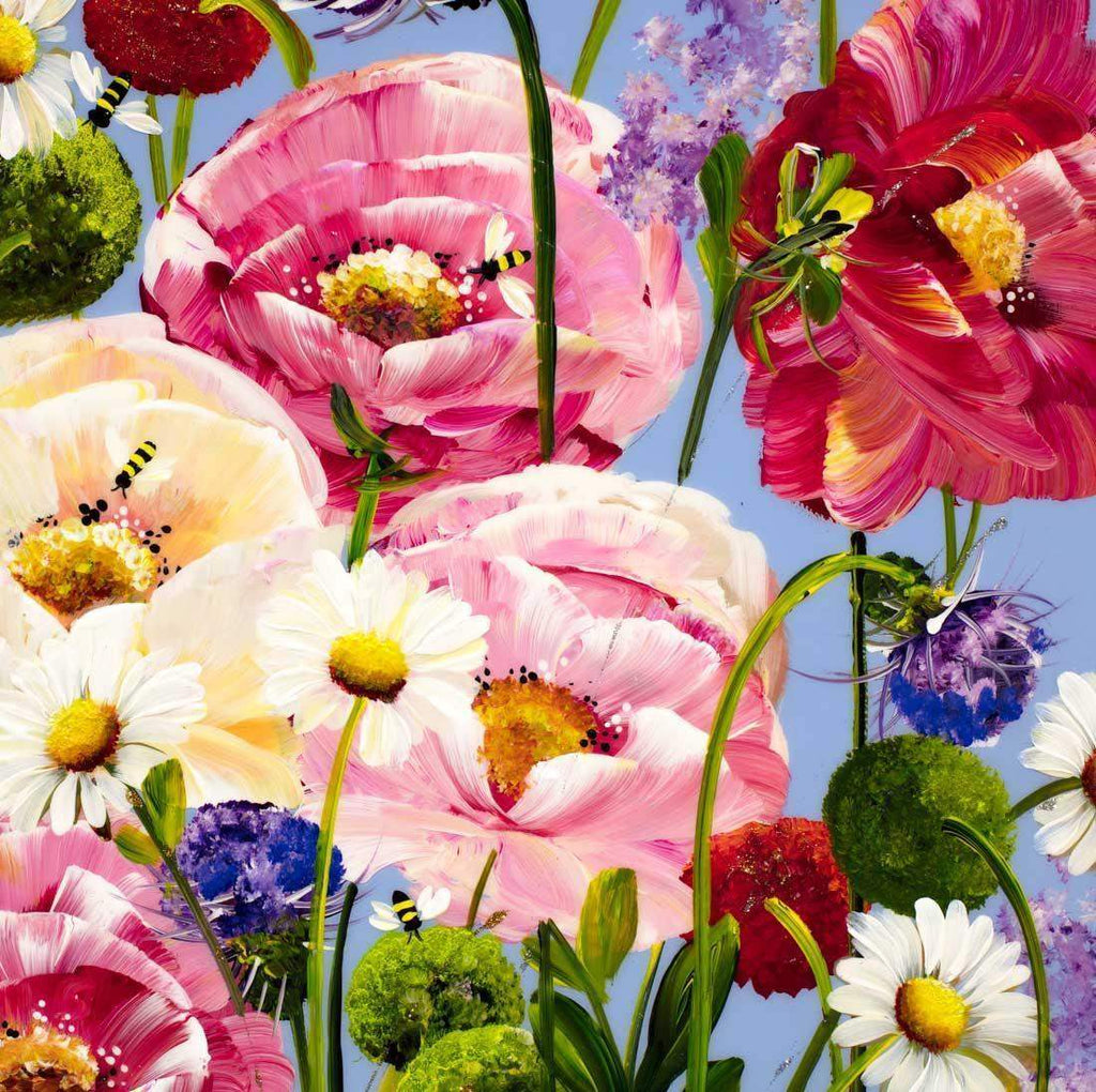 Lavender Bloom - Original - SOLD by artist Rozanne Bell - Wyecliffe Galleries