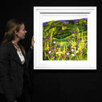 Heather in the Highlands - Original - SOLD by artist Rozanne Bell - Wyecliffe Galleries