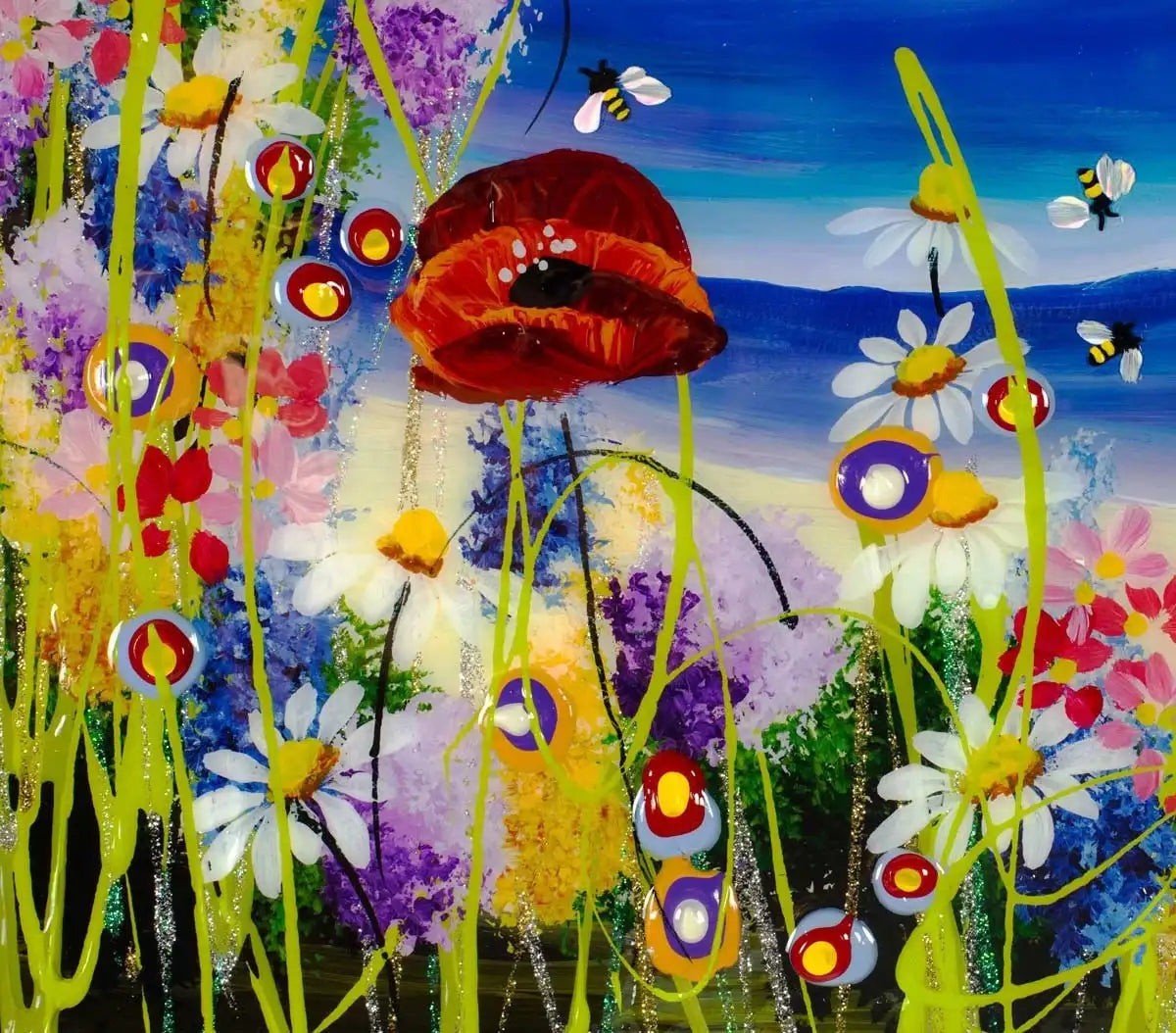 Lazy Days - SOLD by artist Rozanne Bell - Wyecliffe Galleries