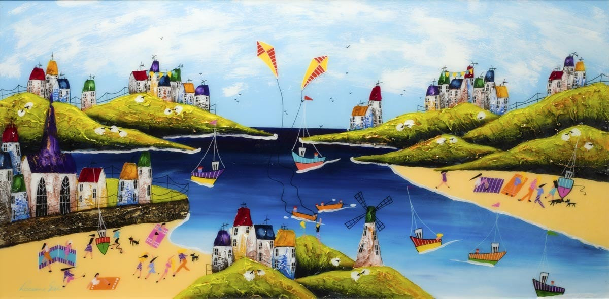 Let&#39;s Go Fly A Kite - SOLD Rozanne Bell