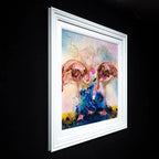 Let's Play Croquet - Original - SOLD by artist Rozanne Bell - Wyecliffe Galleries