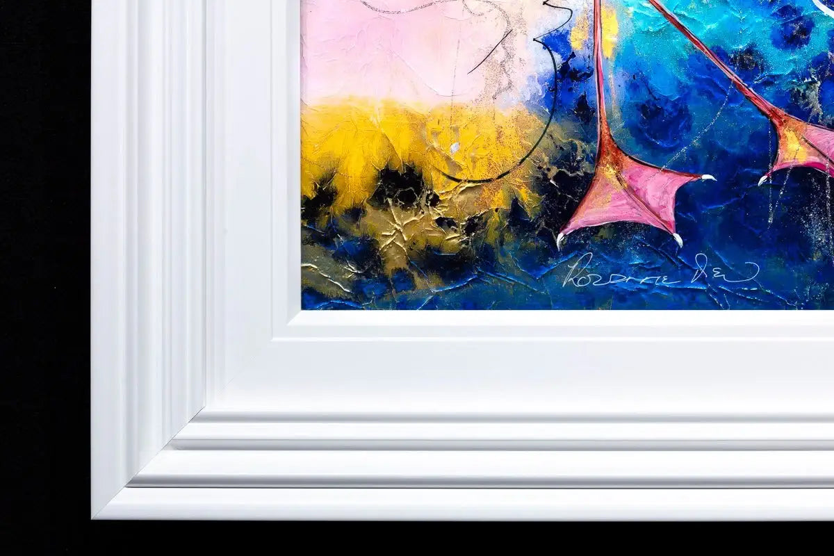 Let's Play Croquet - Original - SOLD by artist Rozanne Bell - Wyecliffe Galleries