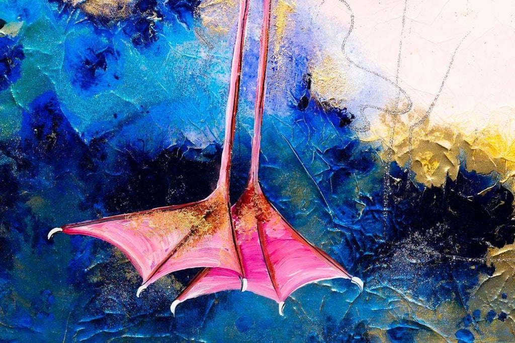 Let's Play Croquet - Original - SOLD by artist Rozanne Bell - Wyecliffe Galleries