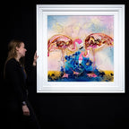 Let's Play Croquet - Original - SOLD by artist Rozanne Bell - Wyecliffe Galleries