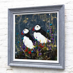 Let's Puff Together - Original - SOLD by artist Rozanne Bell - Wyecliffe Galleries