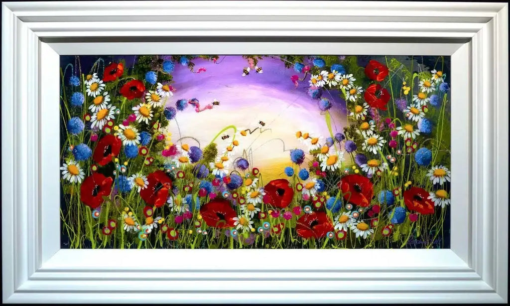 Lilac Lullaby - SOLD by artist Rozanne Bell - Wyecliffe Galleries