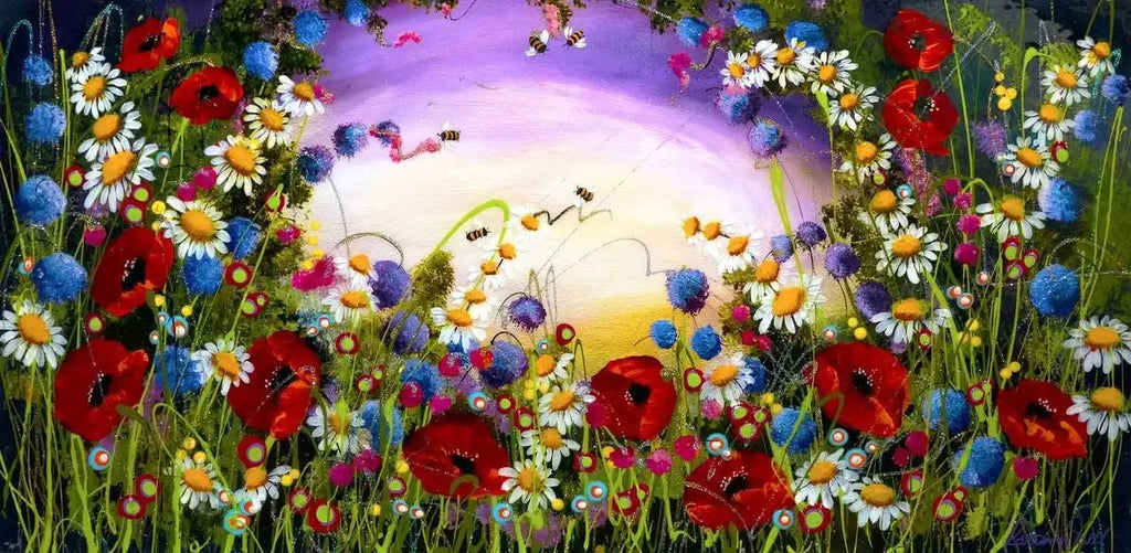 Lilac Lullaby - SOLD by artist Rozanne Bell - Wyecliffe Galleries