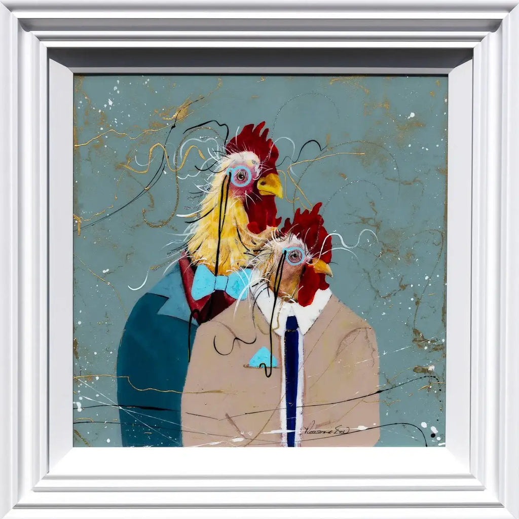 Little and Large - Original - SOLD by artist Rozanne Bell - Wyecliffe Galleries