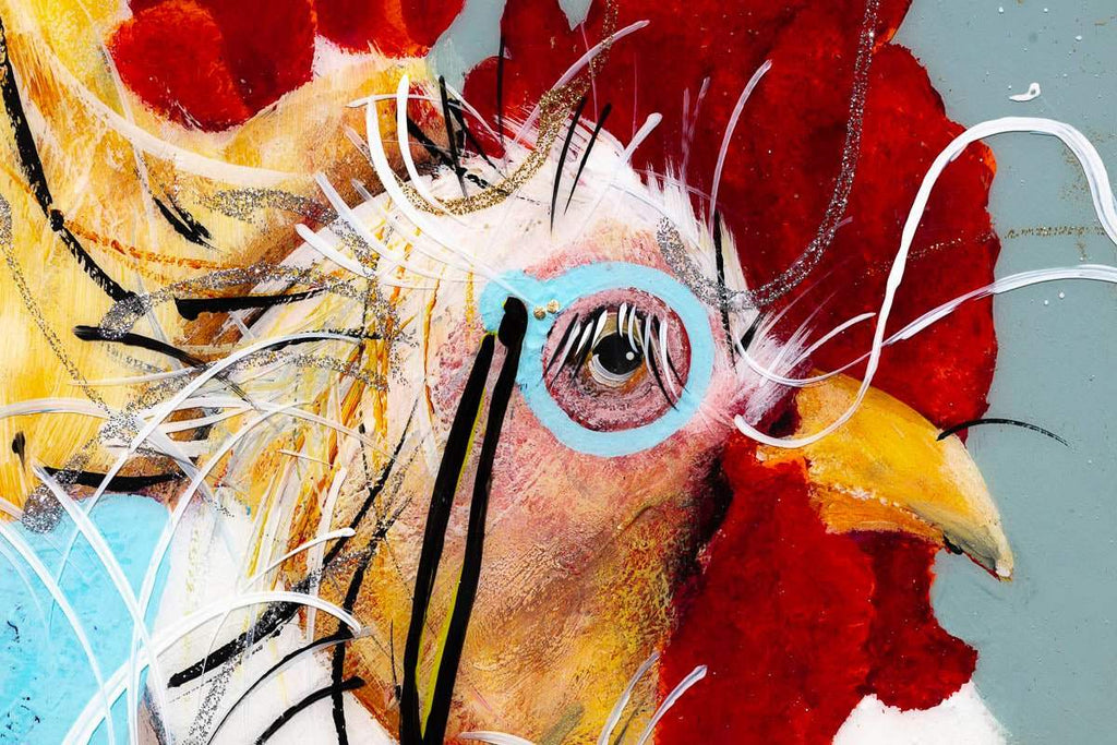 Little and Large - Original - SOLD by artist Rozanne Bell - Wyecliffe Galleries