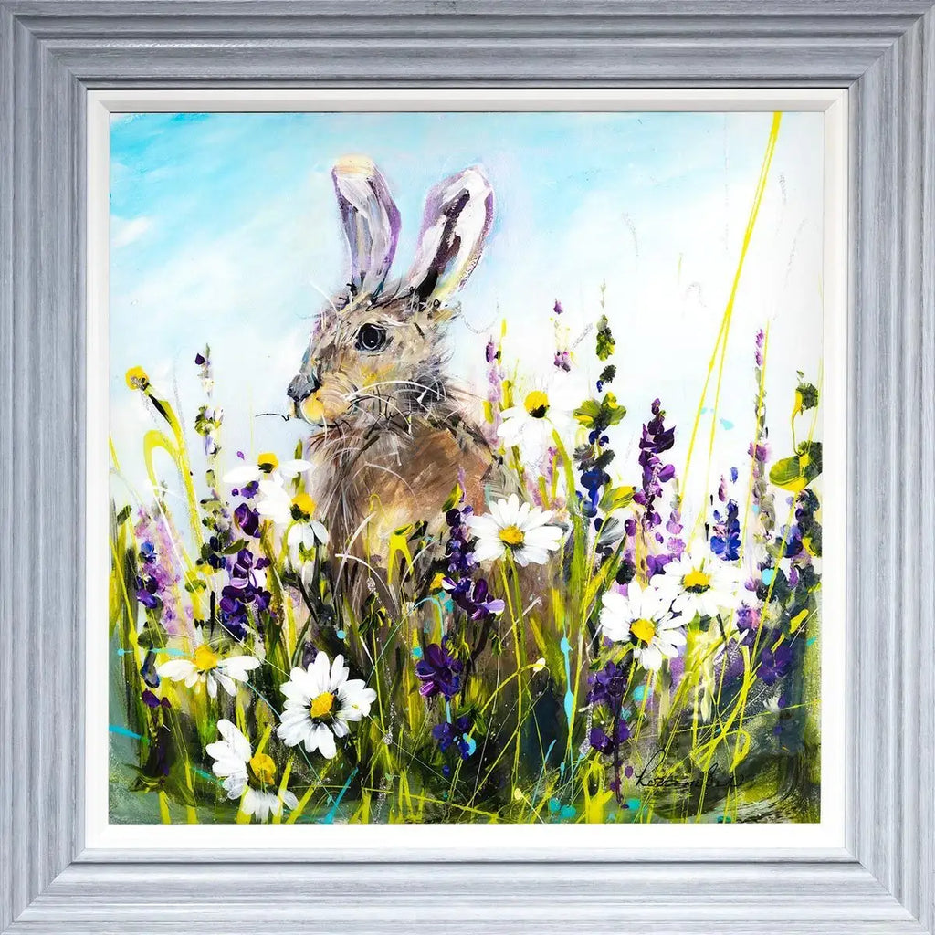 Little Flora - Original - SOLD by artist Rozanne Bell - Wyecliffe Galleries