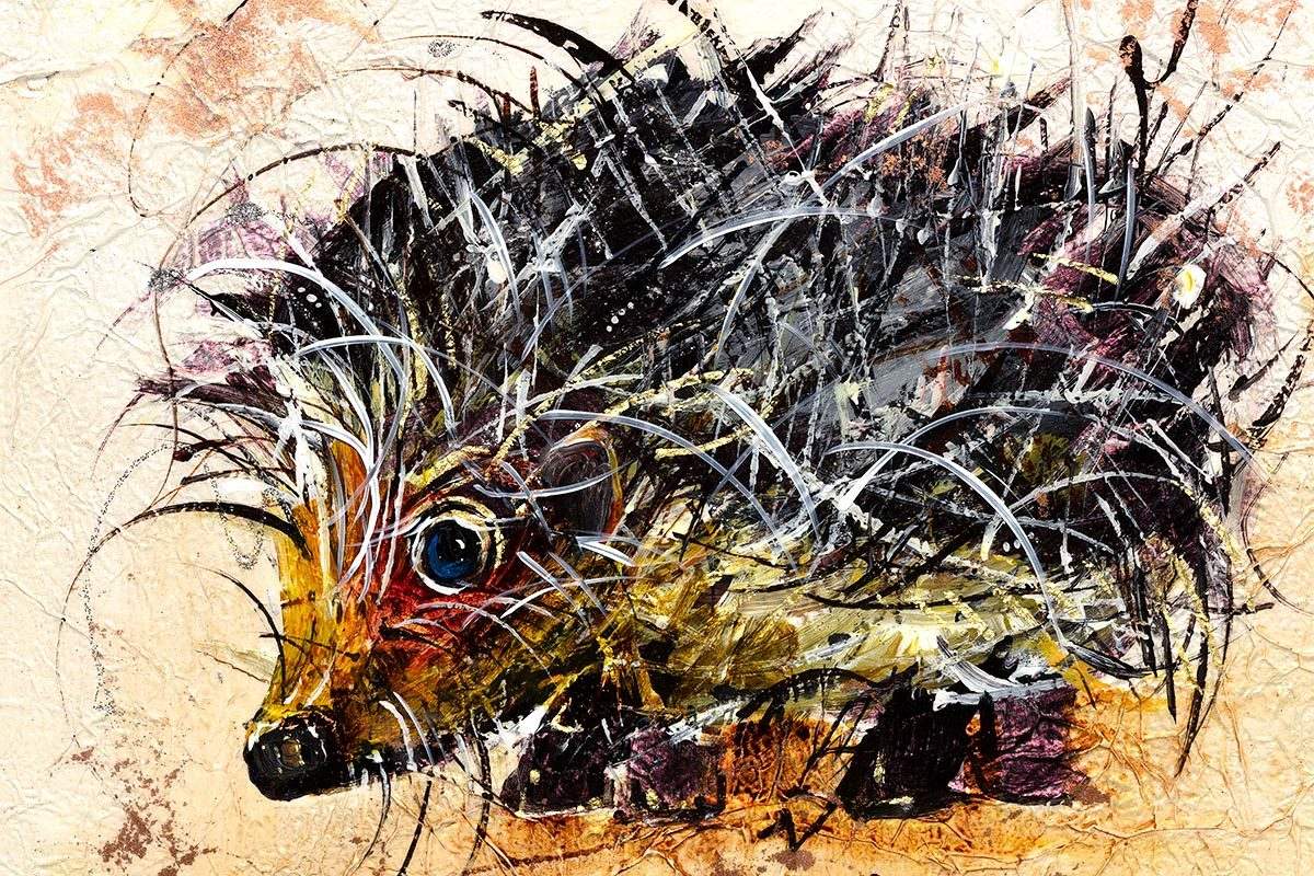Little Prickle - Original - SOLD by artist Rozanne Bell - Wyecliffe Galleries