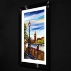 London Walks - Original - SOLD by artist Rozanne Bell - Wyecliffe Galleries